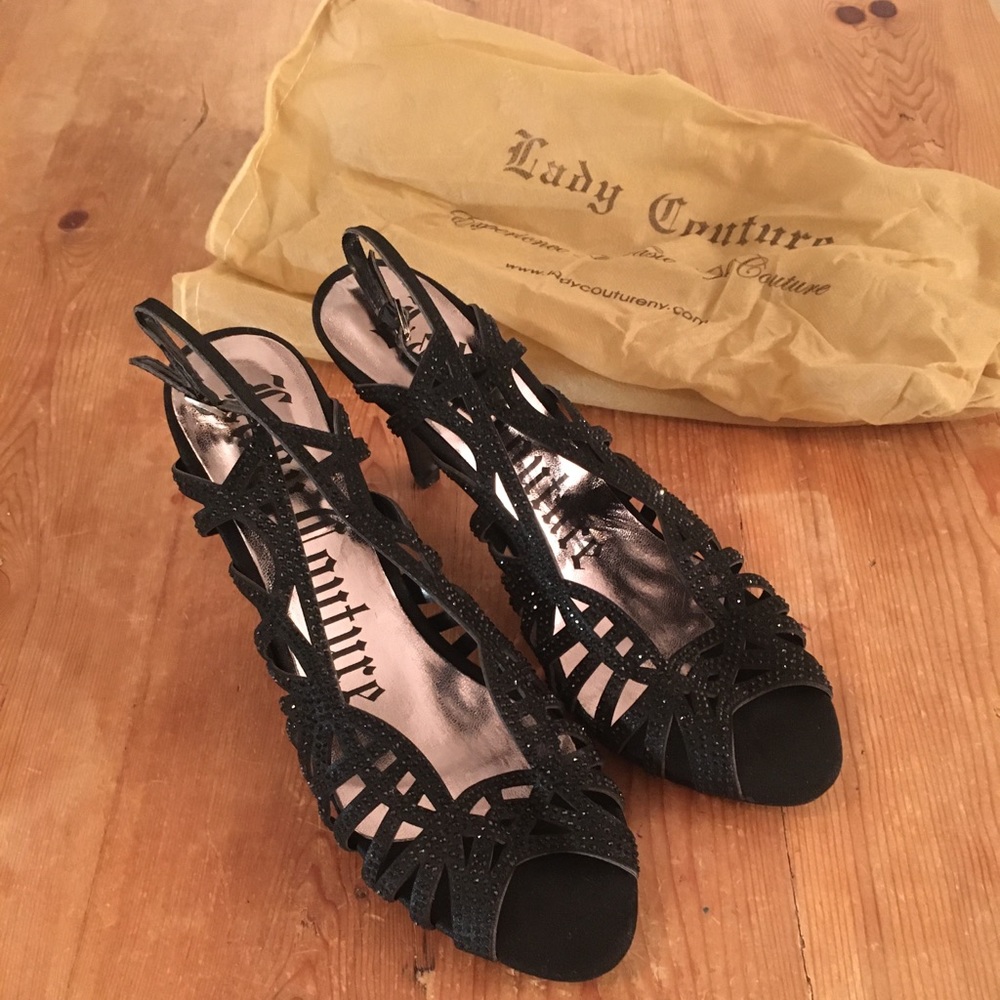 Strapped Black Shoes